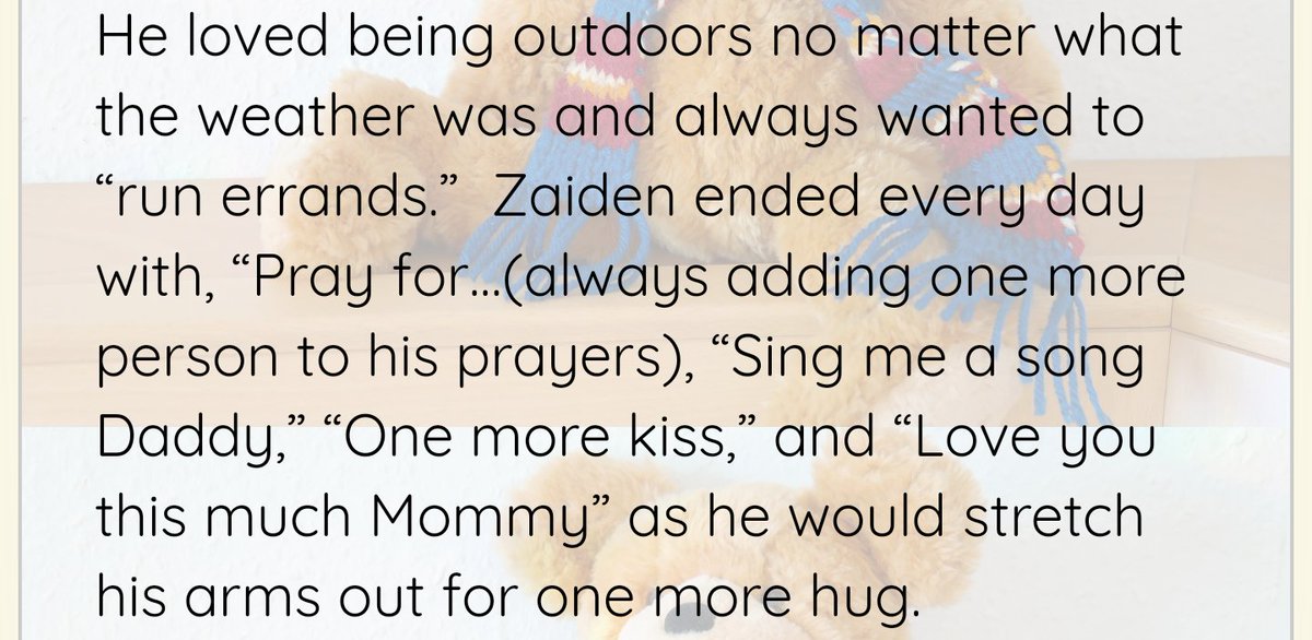 SeeMurphsTweets's tweet photo. This is part of the obit for Zaiden, the 2-year-old boy who died in the car accident in Moorhead Saturday. His mother was former Moorhead/Breckenridge basketball player Alyse Engen and father was former Moorhead hockey player Logan Ness.

Zaiden deserved more years to teach us. https://t.co/rwzlRieQ6A