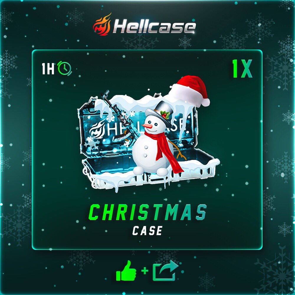 hellcase's tweet photo. ❄️ Christmas Case #Giveaway:

⛄️ JOIN CHRISTMAS GIVEAWAY: https://t.co/5QeN4pc1Rp  
⛄️ Like + RT + Follow us
⛄️ Paste your profile URL

🏆Winner in 1 hour! https://t.co/Cxb8KL4pdm