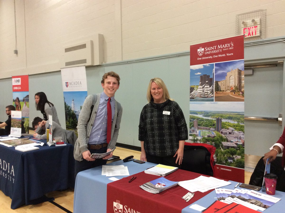 enactuspictou's tweet photo. Happy student getting information about local universities! @nsccpictou https://t.co/0KGvshj5Vp