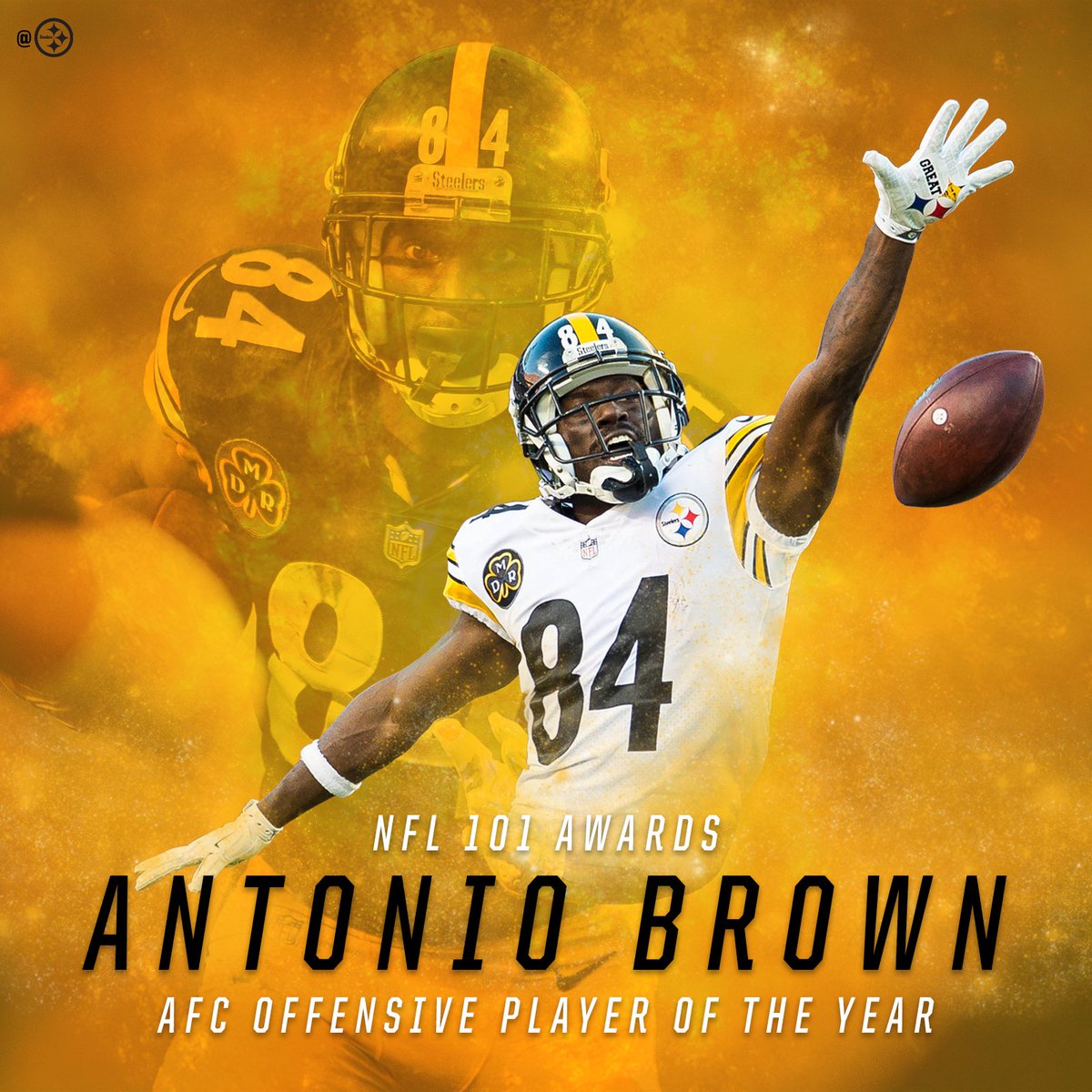 Pittsburgh Steelers On Twitter Antonio Brown Was Named The