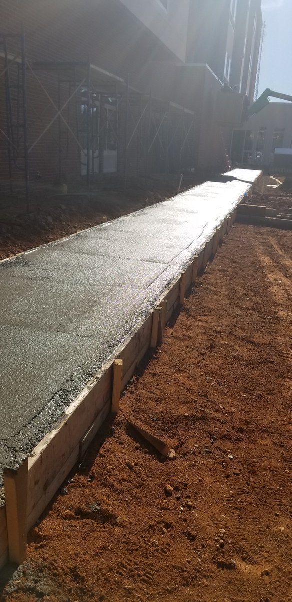SpringHillGSO's tweet image. Our sidewalk is being poured today! We are another step closer to opening! #Marriott #GSO #comingsoon #Greensboro #Highpoint