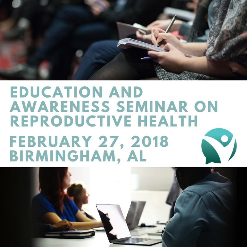 Register now for our Education and Awareness Seminar on Reproductive Health! Feb 27 in Birmingham, AL. form.jotform.com/73625952886169