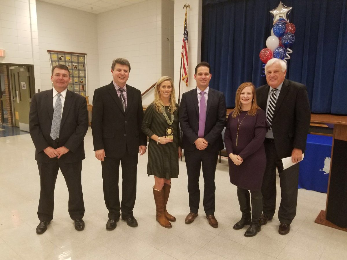 Congrats to <a href="/eaglesofEES/">Eisenhower Eagles</a> teacher Michae Dicken on earning the first ExCEL Award of 2018! It's obvious Michae loves her job and is really, really good at it. #WeAreJCPS