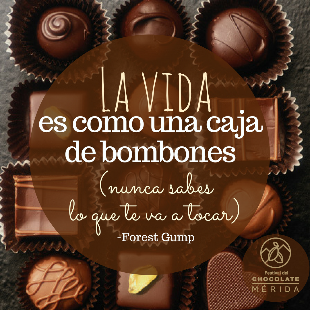 La vida es como una caja de bombones...😀🍫