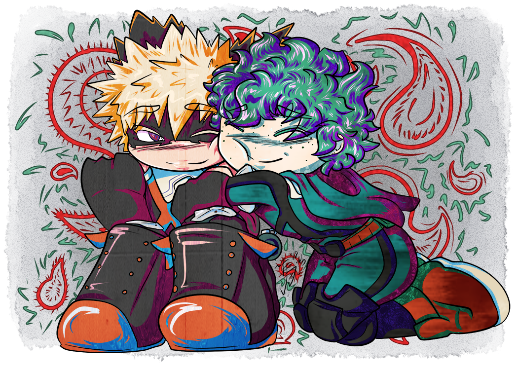 been suffering from a lot of migraines. please enjoy fluff. #bakudeku #kats...