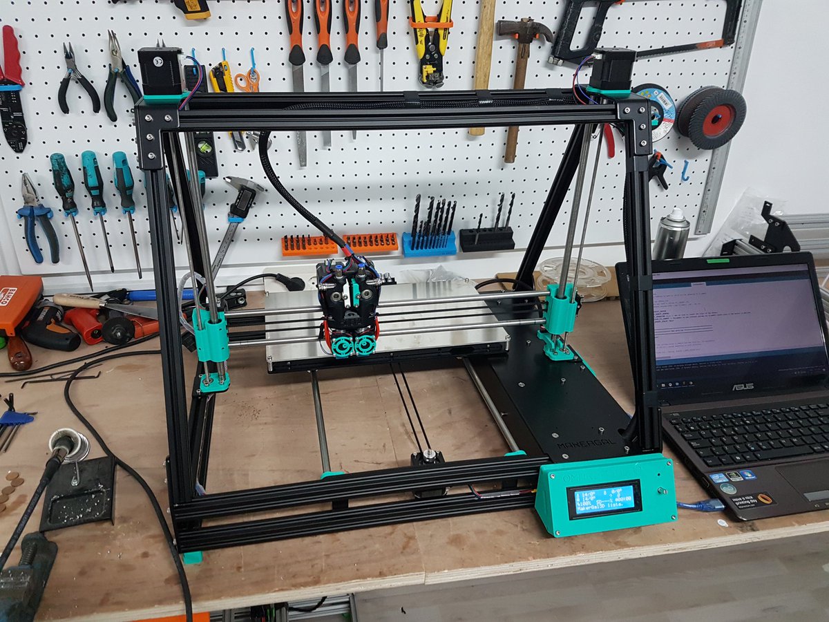 MakerGal3D's tweet photo. Ya tenemos la #MendelMaxV6 enfilada, faltan cosillas, pero nos vamos acercando al resultado final que queremos #Gslot #Makergal https://t.co/KunrnVZKUk