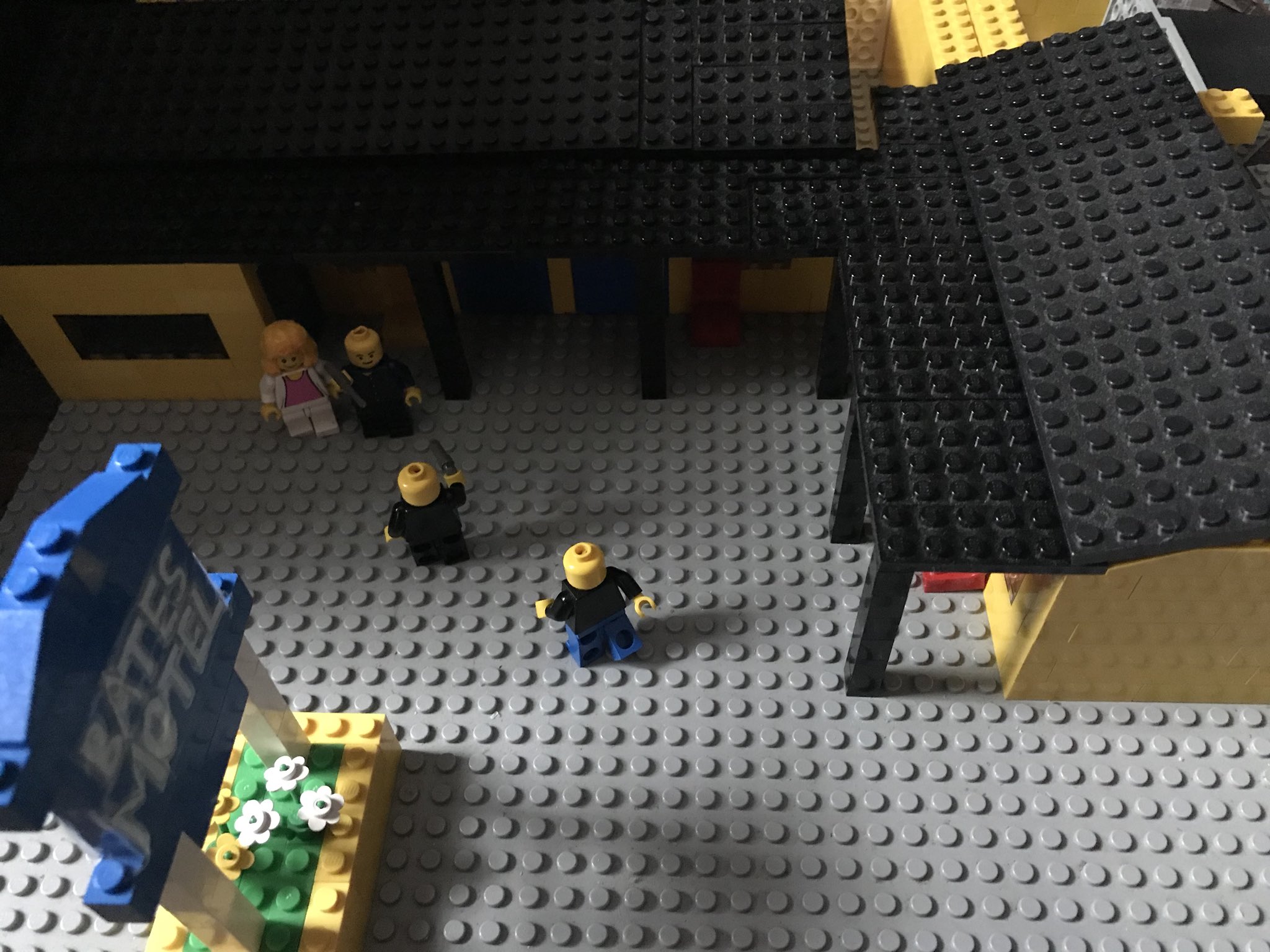 Bates motel lego hotsell