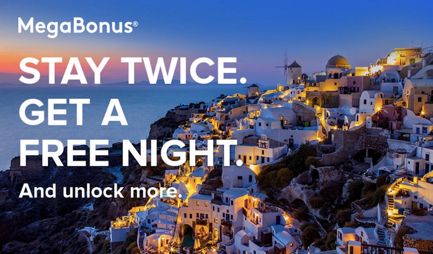 Stay Twice. Get a Free Night. And Unlock More with Mega Bonus!
 For more information visit: ht.ly/N9WG30hHr8A
