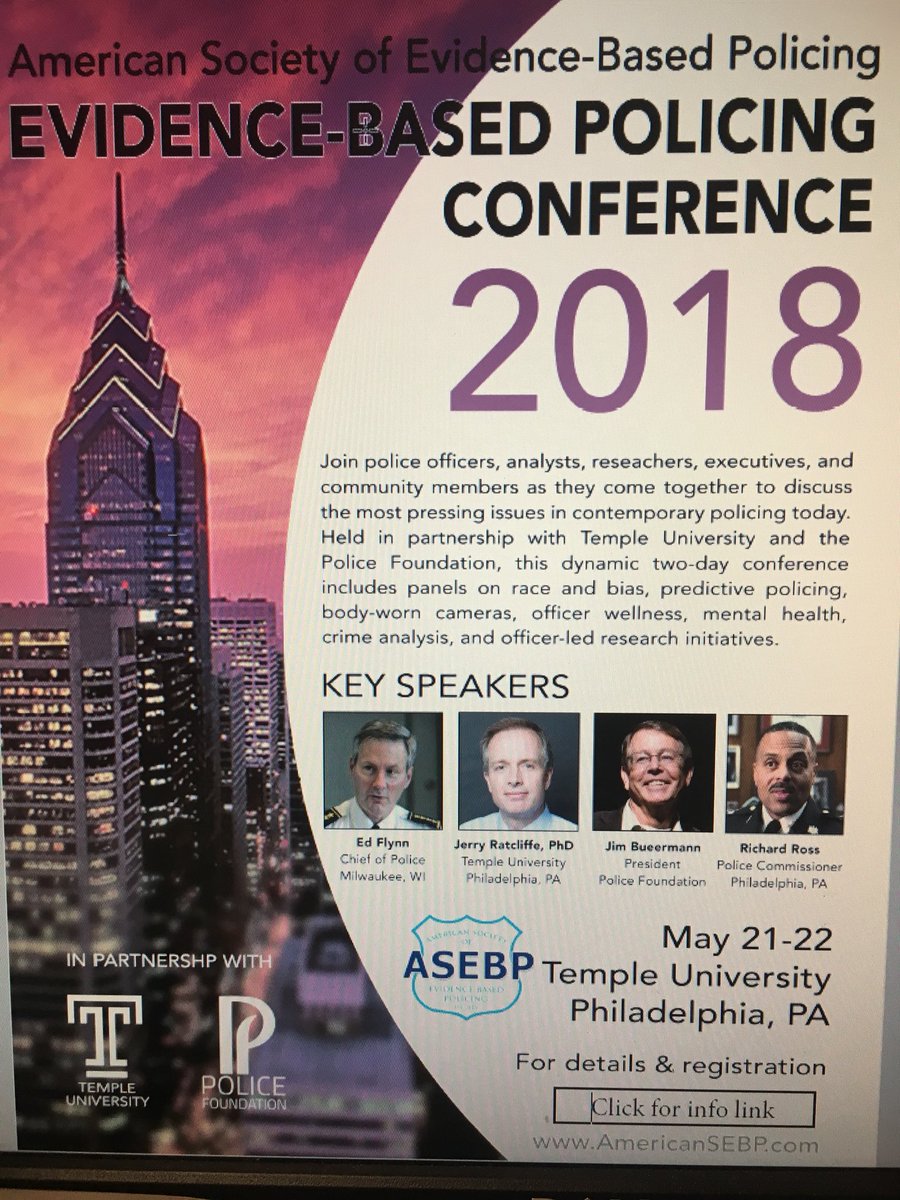 EBpolicing's tweet photo. Early bird registration open until 3/15 https://t.co/0OEb27ImEE