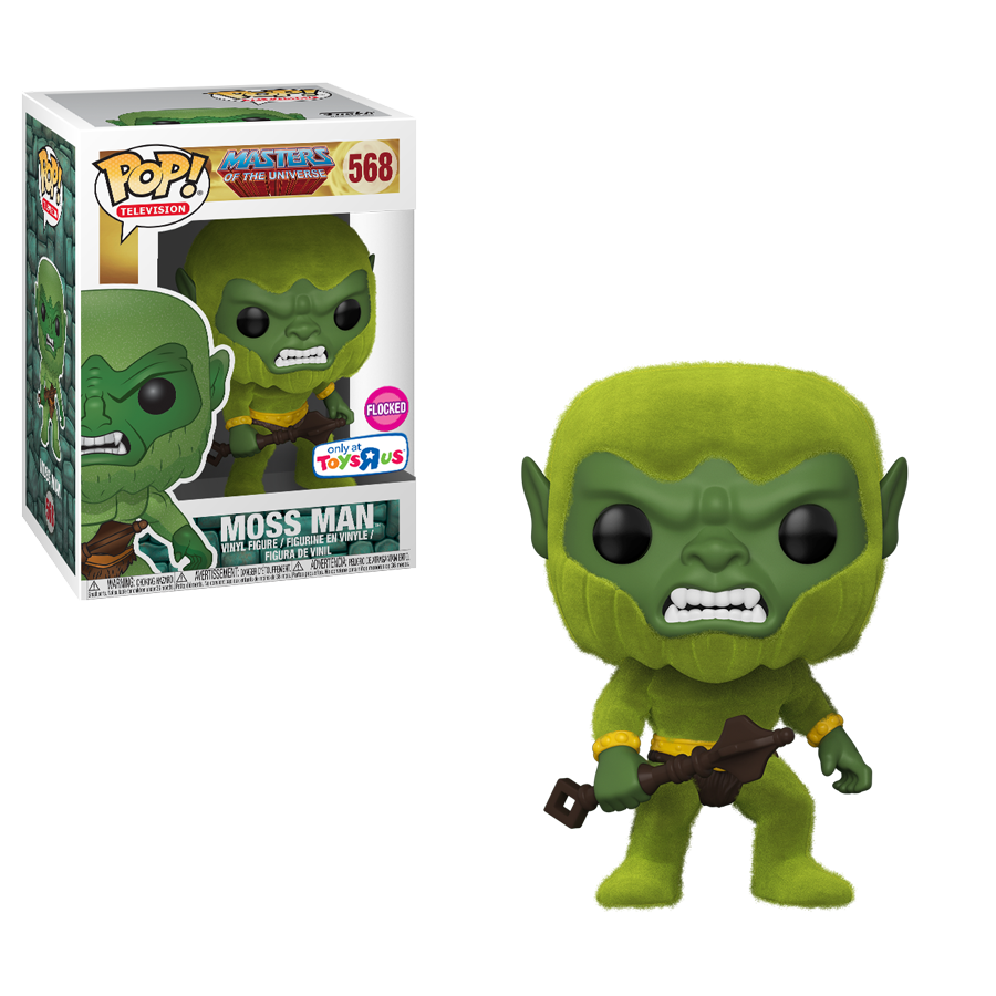 Funko's tweet photo. RT &amp; follow @funko for the chance to win a @ToysRUs exclusive FLOCKED Moss Man Pop! https://t.co/XBUsrAteyp
