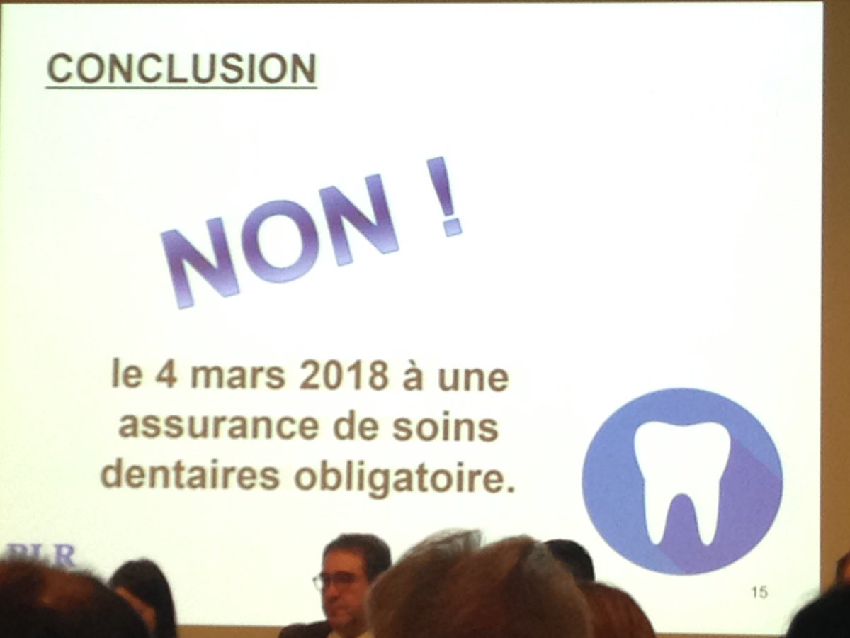 PLRLavauxOron's tweet photo. Après la présentation du contexte par @MOBuffat et des enjeux par Christelle #luisier les 197 délégués du @PLR_VD rejettent à l'unanimité l'initiative "Pour le remboursement des soins dentaires",  une initiative disproportionnée qui coûtera 300 mio/an aux contribuables! #VDvote https://t.co/5YGJ3LIwIi