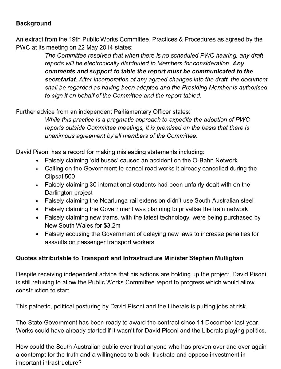 alpsa's tweet photo. The SA Liberals continue to block the Gawler Electrification project.

The Liberals seem hell-bent in blocking this project putting South Australian jobs at risk and denying the northern suburbs a new improved modern train service. https://t.co/dzys5PfX7y