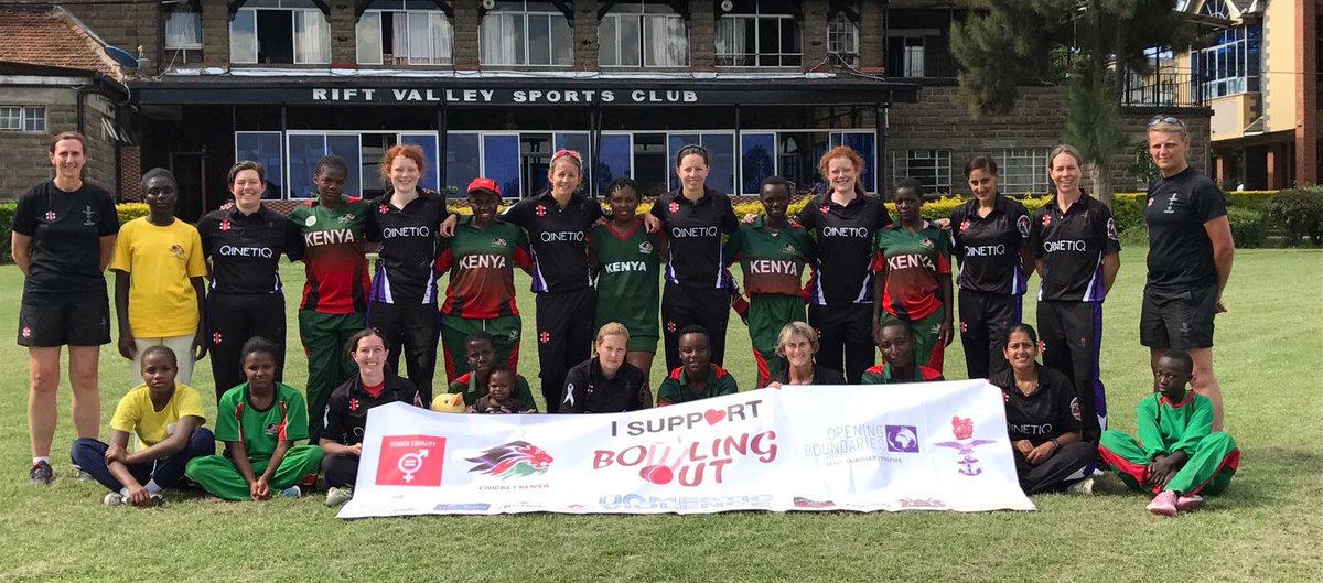 OB_0fficial's tweet photo. We recently set up a tour with @UKAFLadiesCC who toured @CricketKenya &amp; were using sport as a strategy to promote #genderequality &amp; #empowerwomen, Great to see the Board, National Womens Team &amp; U19s nominated for @soyaawards - vote 4 them now 👉https://t.co/SDddxr2miA #SDG5 https://t.co/E4VmggLC7S