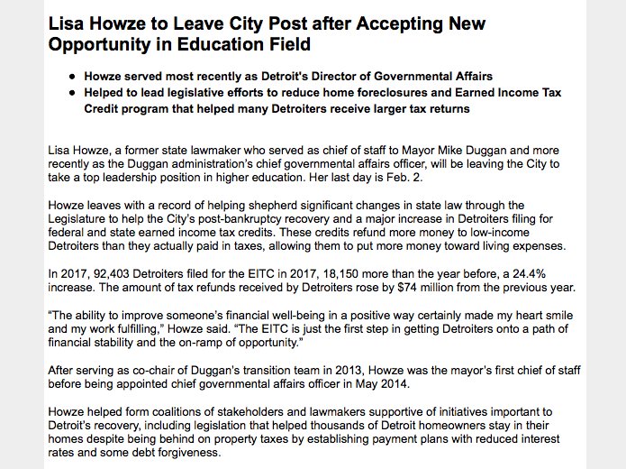Chad Livengood On Twitter Inbox Ex State Rep Lisa Howze