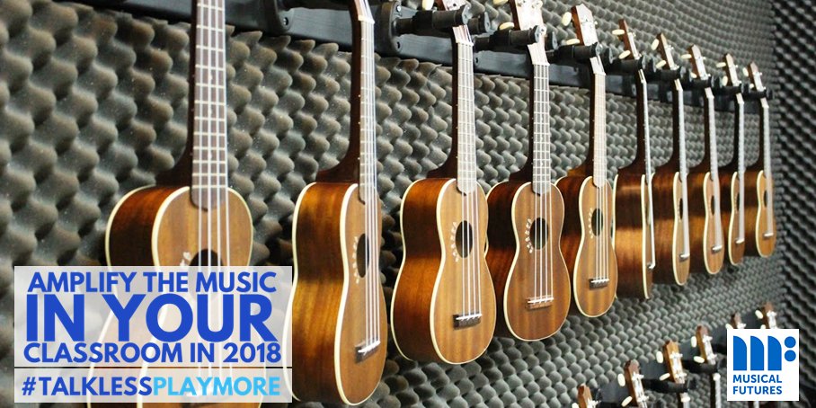 MuFuInternat's tweet image. Let’s amplify the music that matters to students by pledging to #talklessplaymore in 2018 goo.gl/khjspf