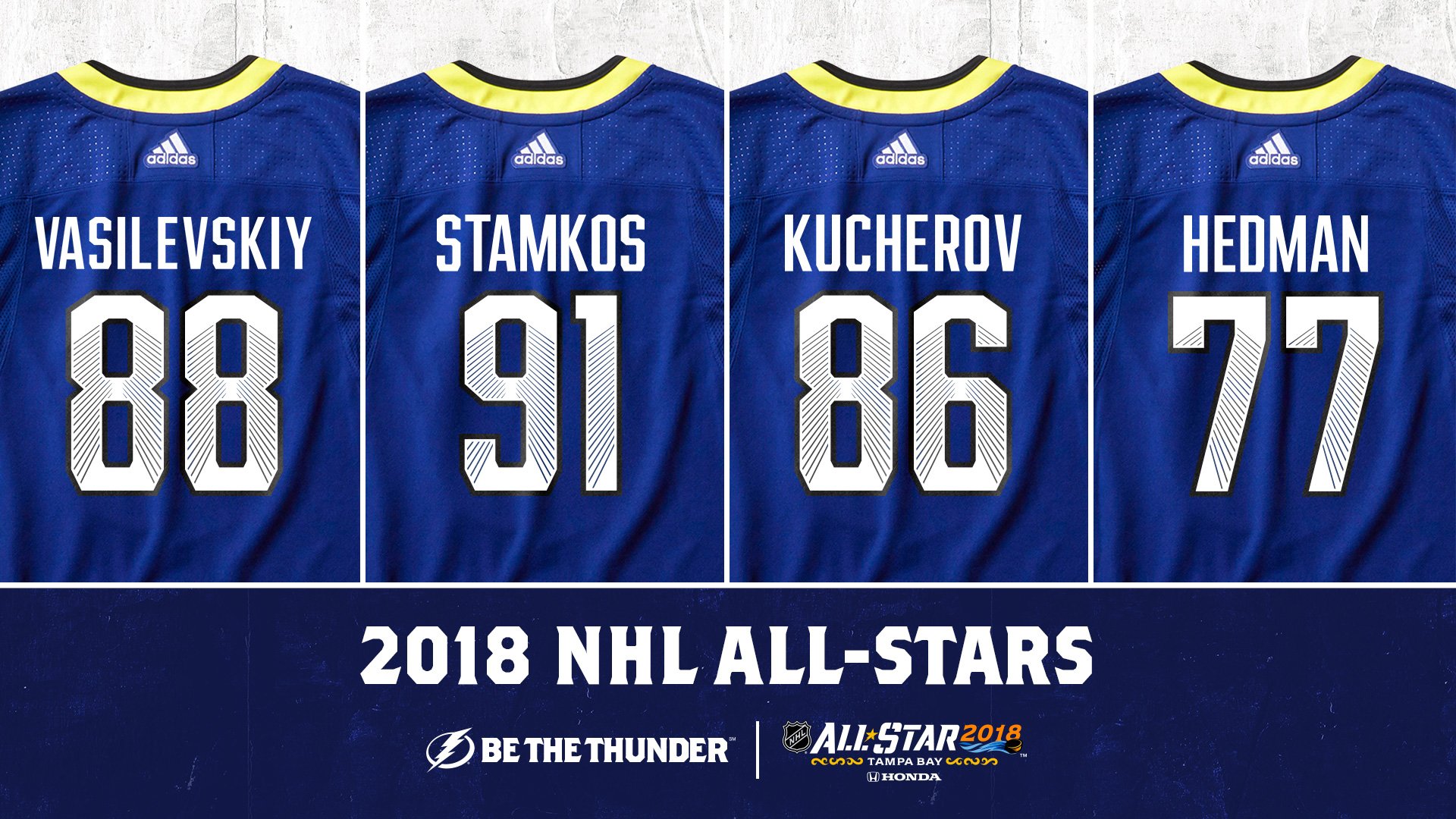 NHL reveals 2020 All-Star Game jerseys (PHOTOS)