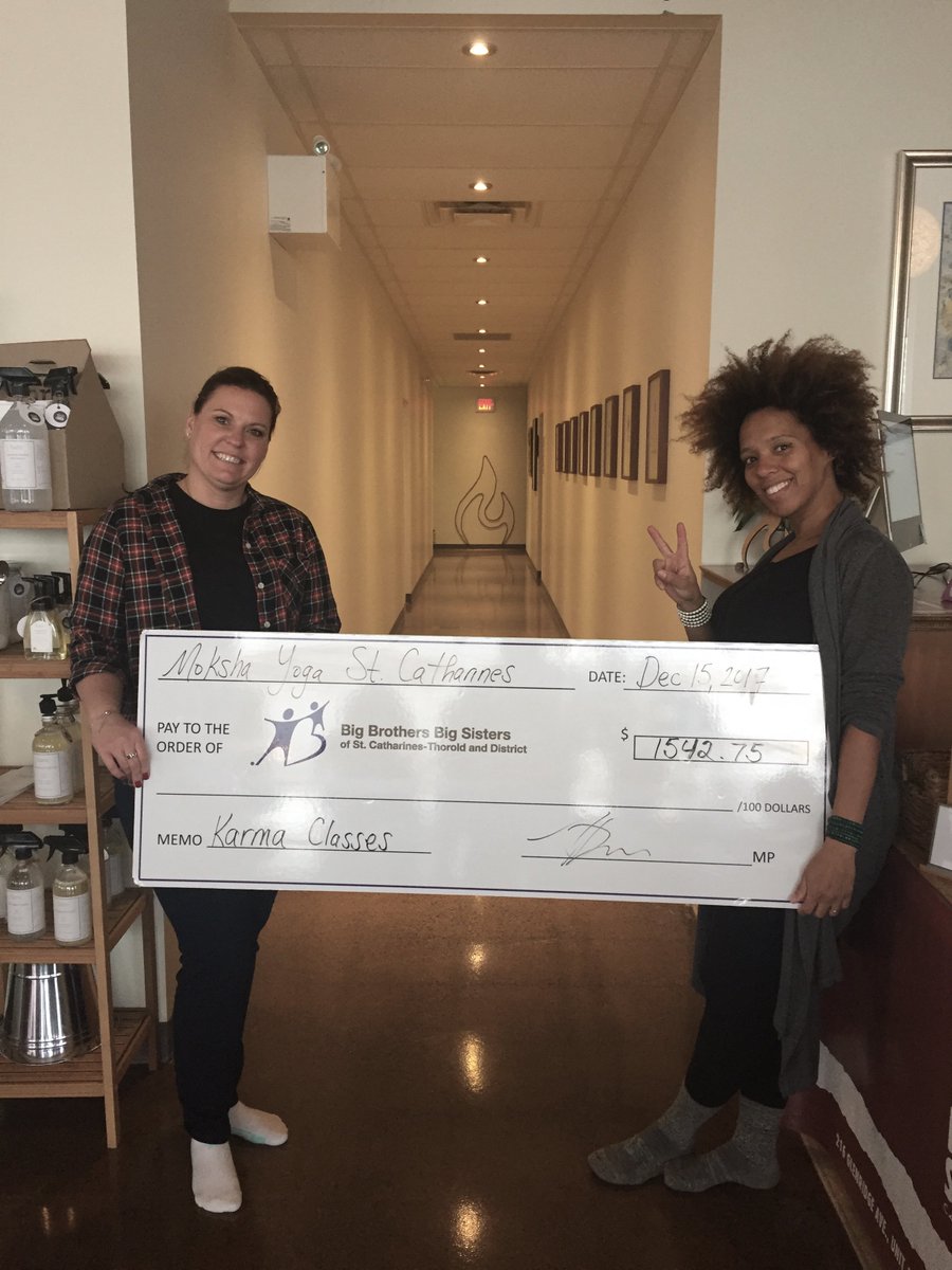 Thank you <a href="/MokshaYogaStC/">Moksha St.Catharines</a> for your continued support! You're an incredible community partner :)