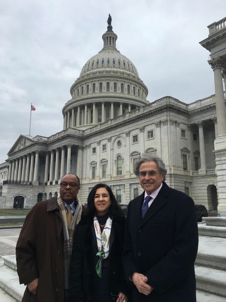 ACOGAction's tweet image. #Docs4Coverage: ACOG President Dr. Brown with leadership from @ACPinternists &amp;amp; @APAPsychiatric