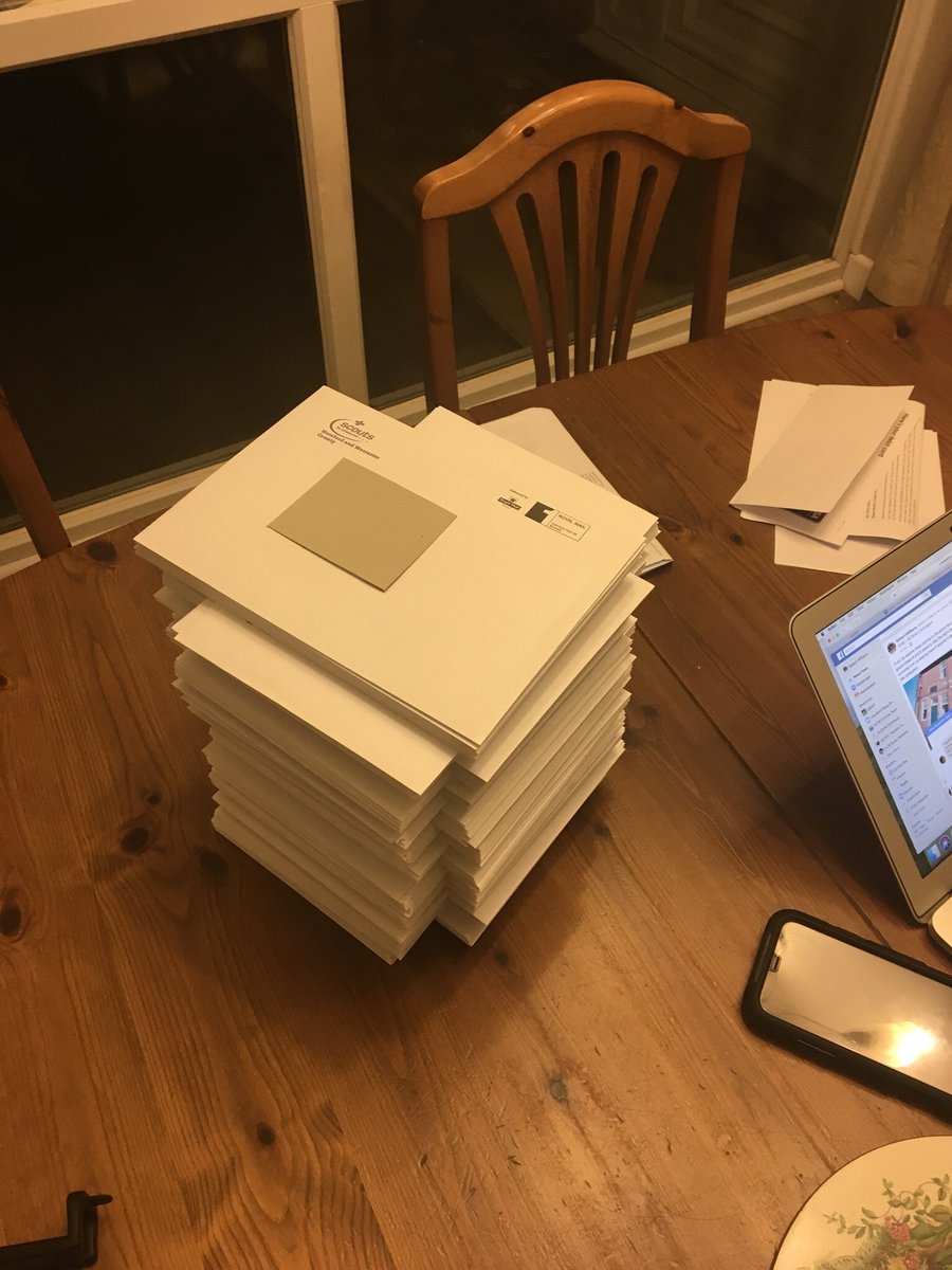 HWscoutnetwork's tweet photo. 201 letters ready to go out to leaders across the county to our top awards celebration day on the 15th of July for chief scouts gold and above and d of e in the county.
more info DM us on here or email dccgrowth14@hwscouts.org.uk @ScoutsHW https://t.co/HCECtIQQYs