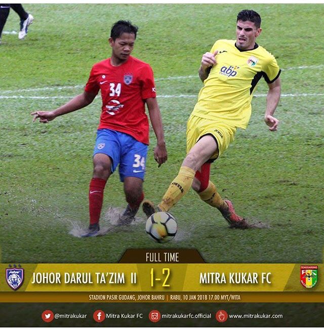 RuizElevenXI's tweet photo. R&amp;G EN #INDONESIA🇮🇩-Debut,45’⏱ primeros minutos para el reciente fichaje #9FernandoRodríguez🇪🇸,y primer gol y victoria por 1-2 para @MitraKukar🇮🇩 ante #JohorII🇲🇾.

⚽️🇪🇸👍🏽 https://t.co/7WD1xHwUeX