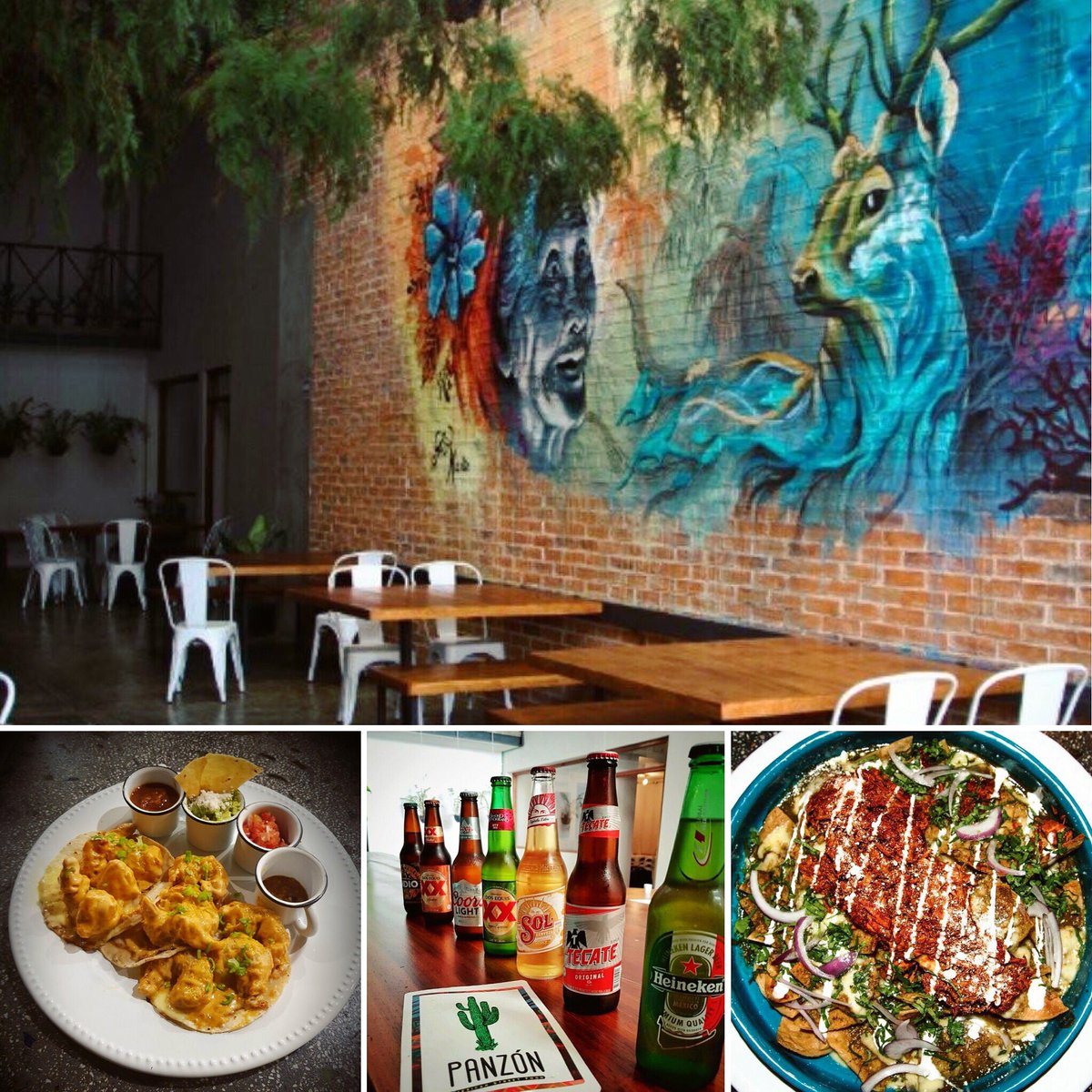PlayaFood's tweet photo. Panzon 🌵
Authentic Mexican cuisine, generous, which respect the tradition and the flavour of the country, where you can share dishes with friends or family 🌮
We love it... ❤️
Link PlayaFood: https://t.co/zys2VZRcto https://t.co/P7MhTIs30j