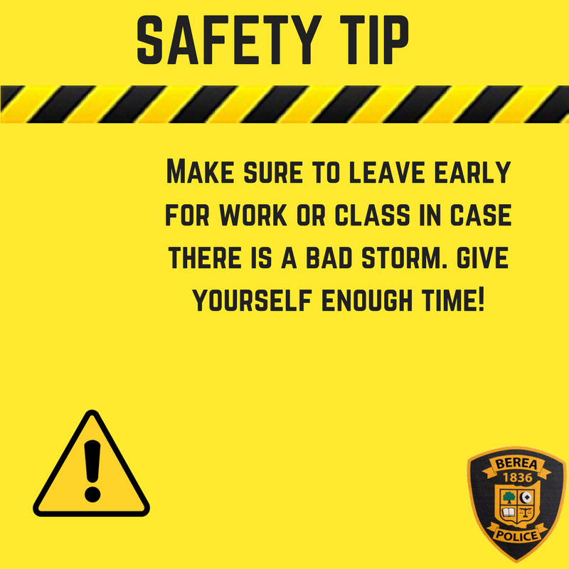 Watch out for winter storms, and prepare accordingly!