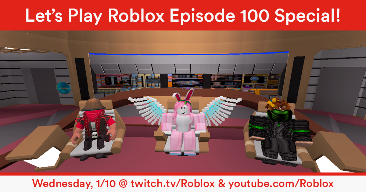 Roblox On Twitter Letsplayroblox Is On Today At 2 Pm Pst For A Special Two Hour Stream To Celebrate Their 100th Episode Join The Party On Https T Co T4vppe04qo Https T Co Coqdlpb8vs - how to play roblox with two accounts