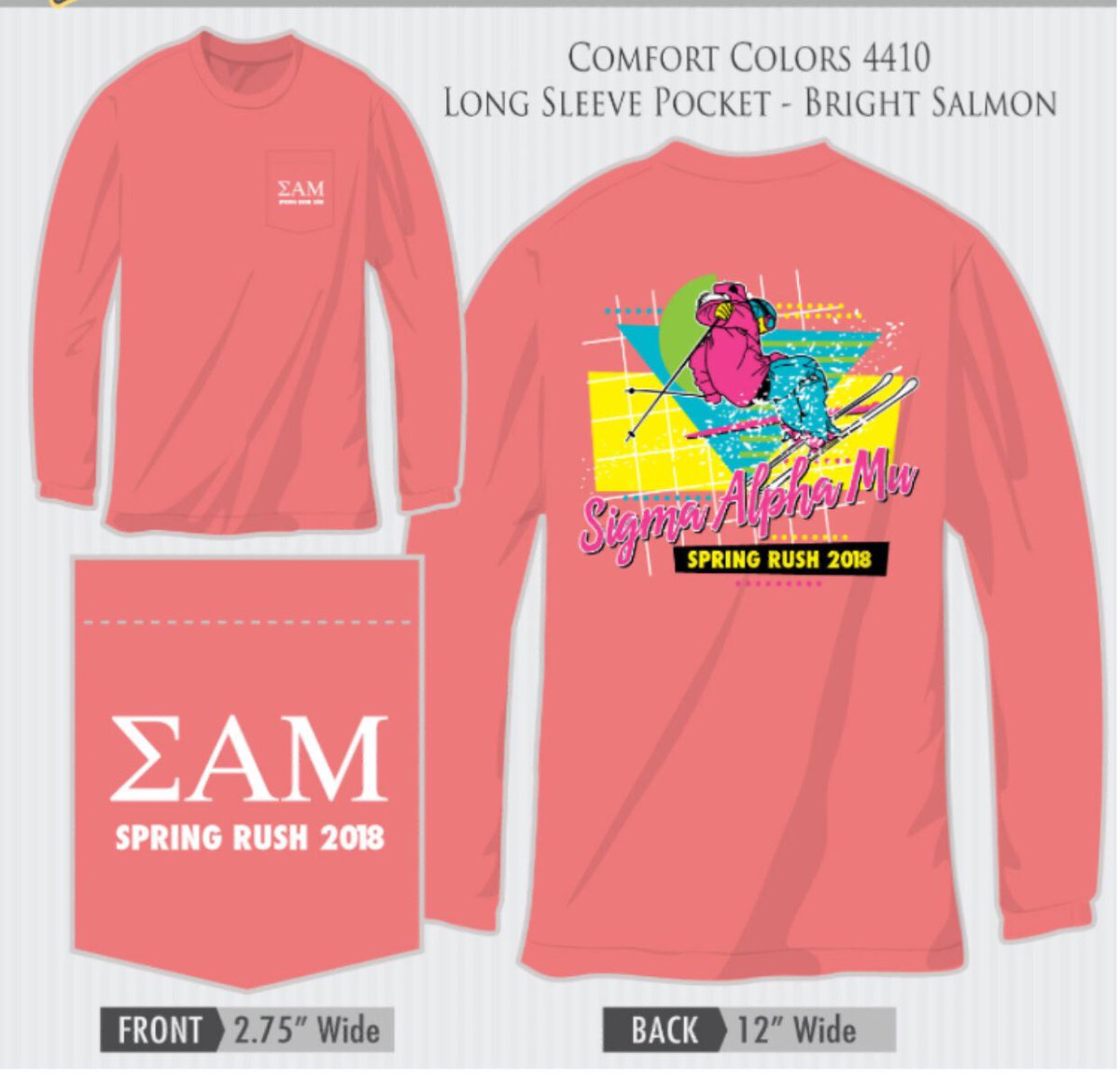 RT for a chance to win our spring 18' rush shirt. Winners will be chosen on Sunday.