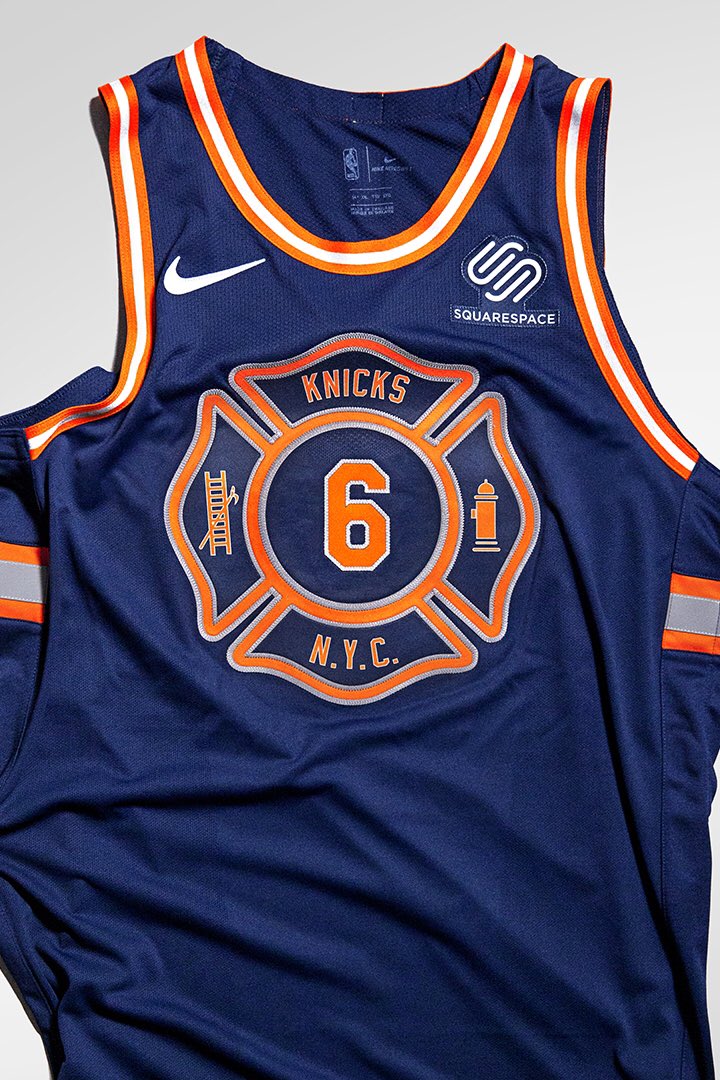 fdny knicks jersey