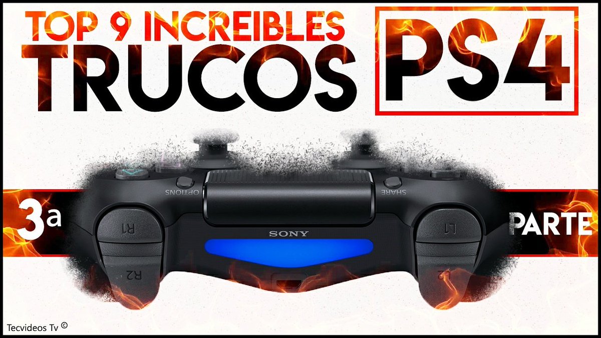 TecvideosTV's tweet image. Nuevos TRUCOS PS4 (Parte 3) !! youtu.be/3M5bP3o--7A