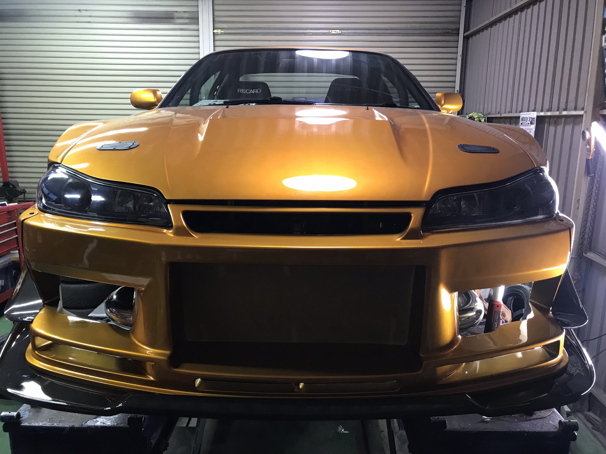 シルビア S15 カザマオート バンパーセット