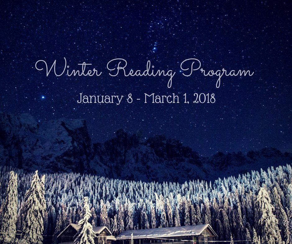 The Adult Winter Reading Program is happening now at OPL! Make sure to stop by and sign up. We've got some amazing prizes! #OPL #wintereading