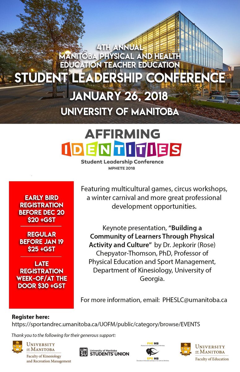 bu_bupec's tweet photo. Hey guys! It’s that time again, the MPHETE conference! This year it will be held at UofM on January 26th! This is always a good time and worth going to!
For more info see our Facebook page or Instagram! https://t.co/r9pj6OFoiH