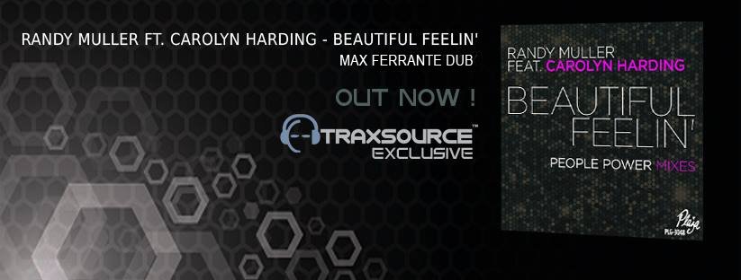 MaxFerrante's tweet photo. My new remix for Randy Muller &amp; Carolyn Harding was included in the 
"BEAUTIFUL FEELIN' - PEOPLE POWER MIXES" package By Plaza Records,NY. out now on Traxsource exclusive! Thanks @djAlexia <3 https://t.co/ORljMCoBev