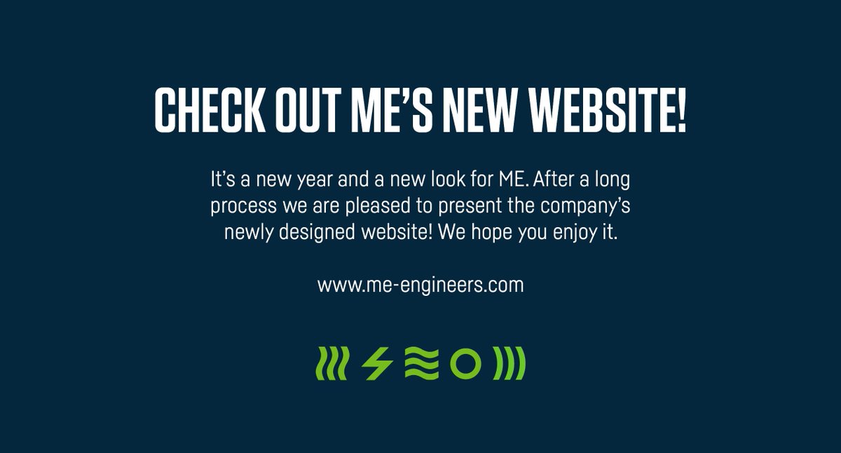 meengineersinc's tweet photo. It's a new year with a new look for ME! Make sure to check out our new website: https://t.co/NZ0obRAfcV https://t.co/68A0GTzwP8