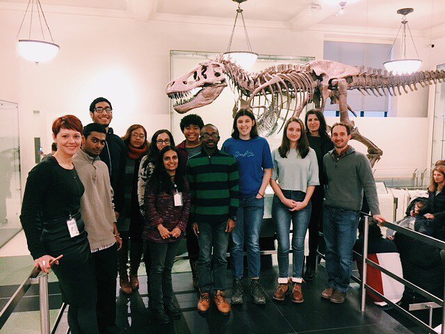 karenhammerness's tweet photo. Our #youth #coresearchers on our #stayinginscience project @ammh are helping us examine data, seek out trends and patterns, and sharing their own perspective on #persistence in #science https://t.co/sBy5drTtXH