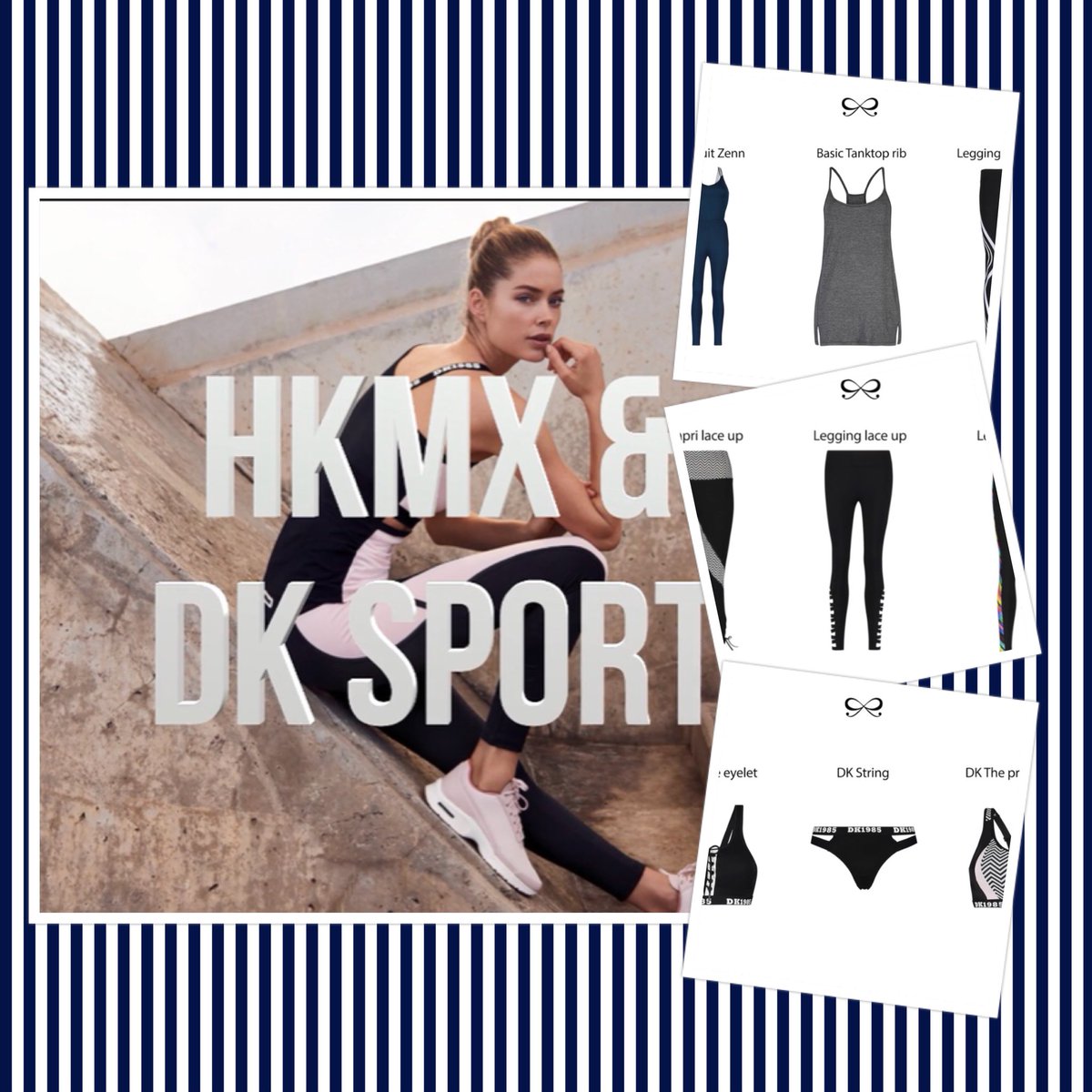 Hkmx & DK Sport 2018 #newcollection #sport #DoutzenSport #HKMacademy #hkmloveshershero