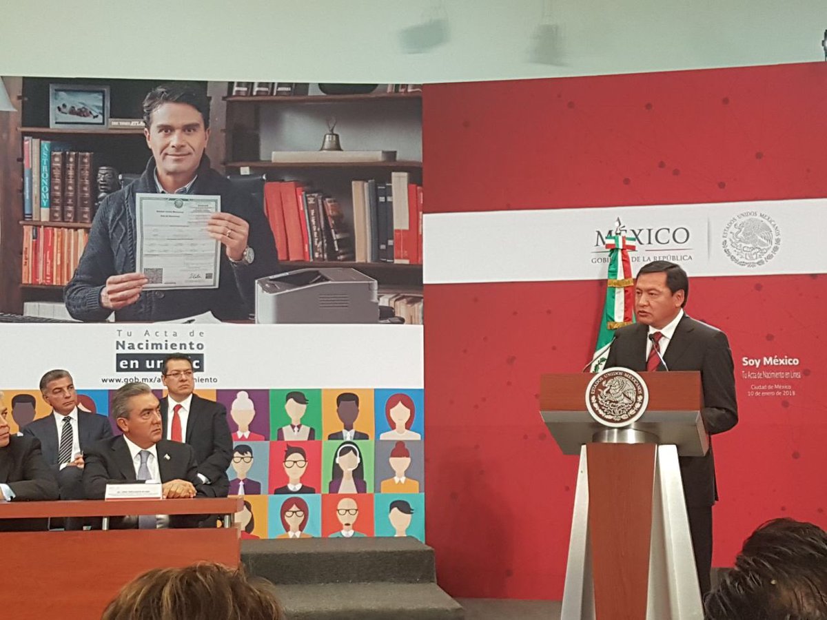 jorge_rojo's tweet photo. Con gran éxito se llevó a cabo en Los Pinos, el evento Soy México. Tu Acta de Nacimiento en Línea. Ahora, podrás realizar por internet el trámite de tu #ActadeNacimiento y de otros documentos más. Para mayores informes ingresa a la página https://t.co/5HvtqmGvuD #JRojo https://t.co/pVekRBlbkO