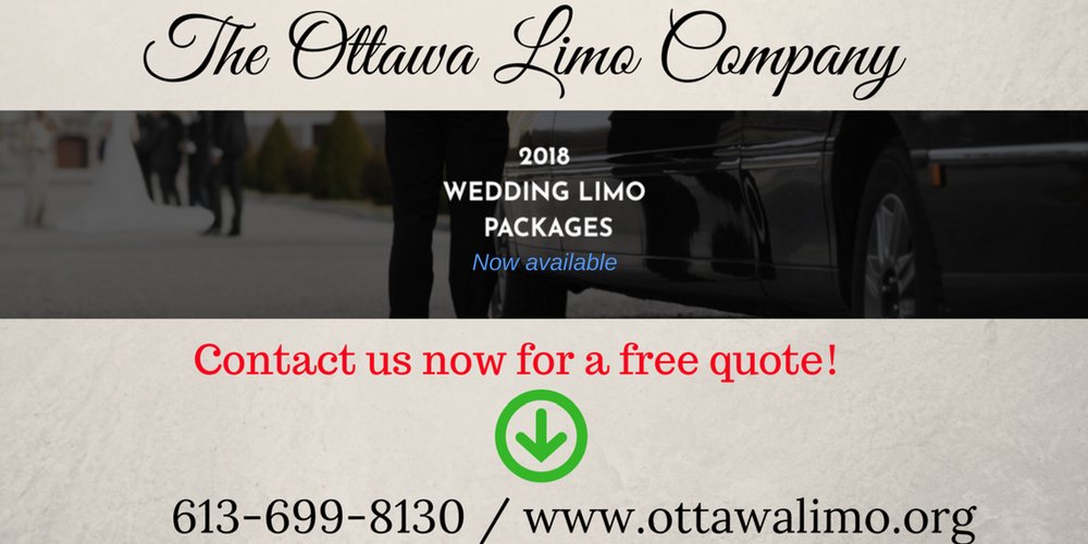 Now offering special limo deals for the 2018 wedding season!

ottawalimo.org/wedding-packag…