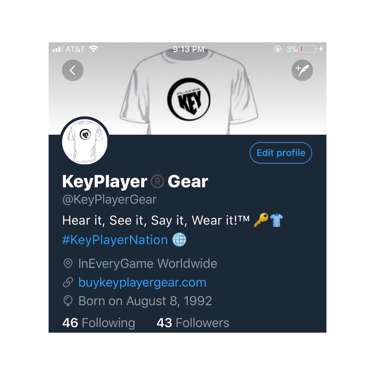 KeyPlayerNation's tweet photo. Join our other ๐ Accounts!
๐ @KeyPlayerBiz
๐ @InEveryGame
๐ @KeyPlayerLogo
๐งข @KeyPlayerGear
๐ #ForAFollowBack
๐ฑ @KeyPlayerNation
๐ @instagram https://t.co/NHvrNZHphI