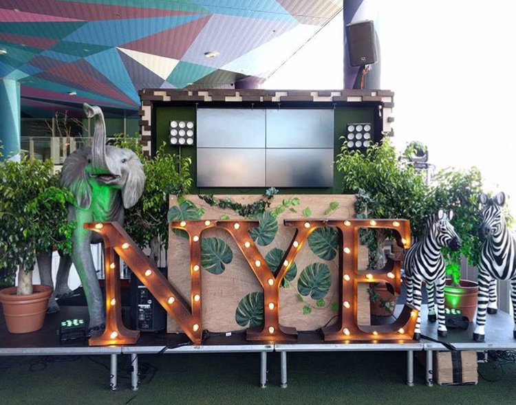 phenomenonevent's tweet photo. Our elephant snd zebras looking cute as at The Aviary Perth for NYE 🐘🦓 https://t.co/9jQI2YJQOs