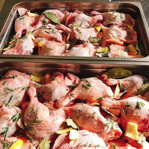 KingColeDucks's tweet photo. This "Before Shot" is beautiful, but we can't wait to see Laura's Casual Kitchen's (📷) #KingColeDuck legs after they're confited!! #TryTheDuck #FeastON #CanuckDuck https://t.co/cZK03565vW