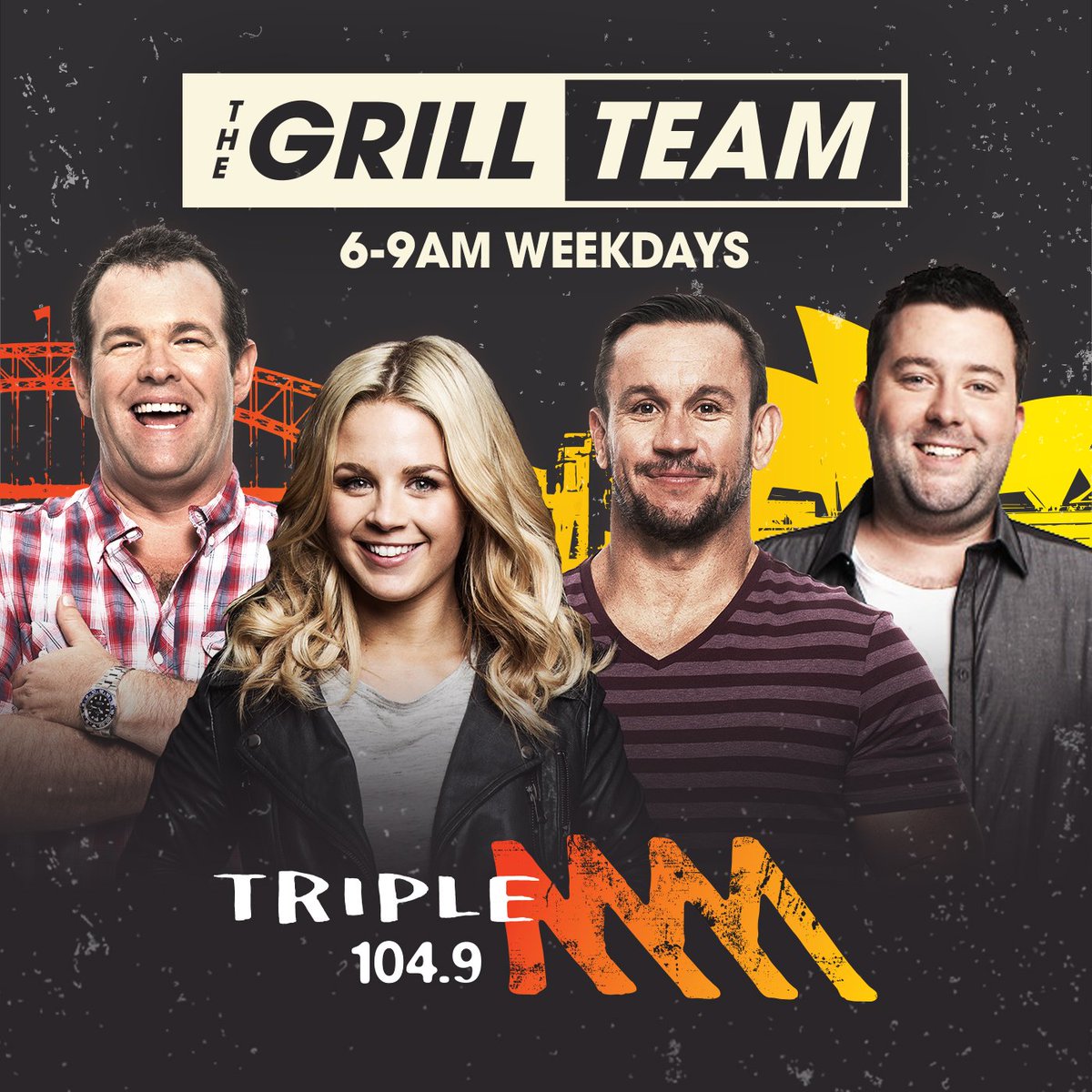 Triple M Sydney Breakfast (@breakfastmmm) on Twitter photo 6 more sleep ins...
Back Monday January 22!
Only on 104.9FM Triple M.
<a href="/GusWorland/">Gus Worland</a> <a href="/emma_freedman/">Emma Freedman</a> <a href="/chrispage83/">Chrispage</a> 6 more sleep ins...
Back Monday January 22!
Only on 104.9FM Triple M.
<a href="/GusWorland/">Gus Worland</a> <a href="/emma_freedman/">Emma Freedman</a> <a href="/chrispage83/">Chrispage</a>