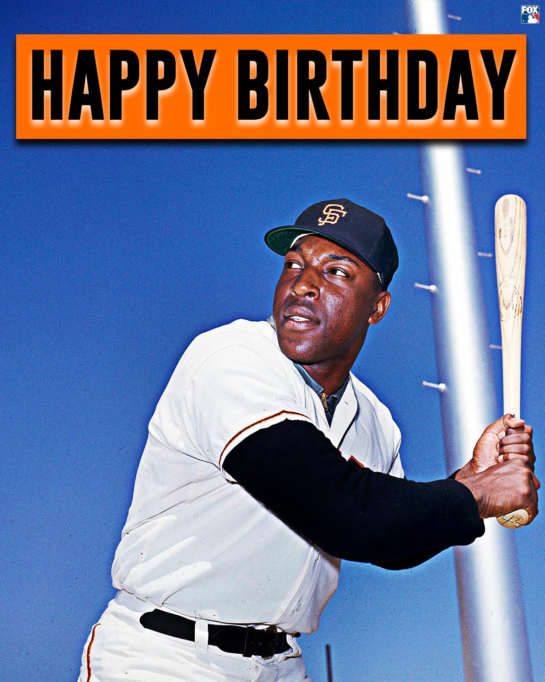 Happy 80th Birthday to the legendary Willie McCovey! 