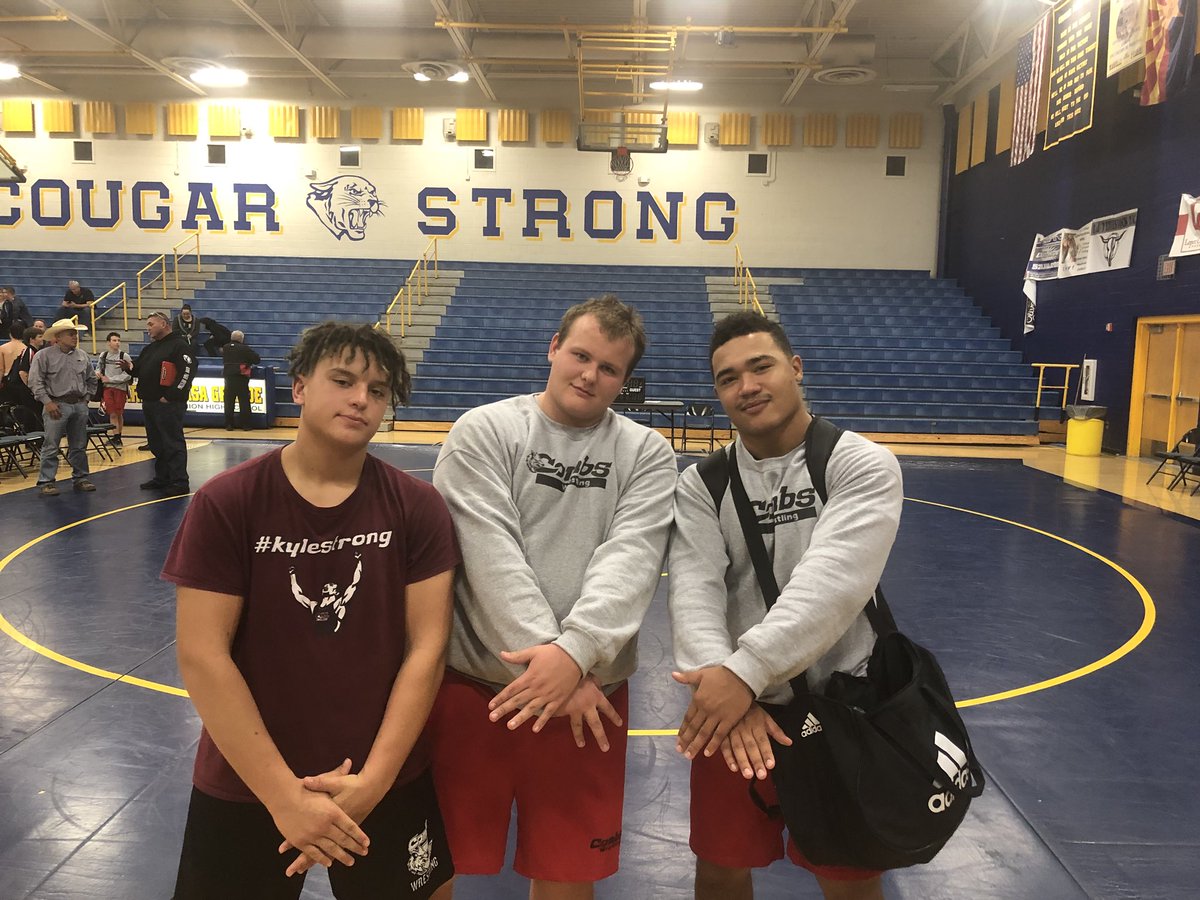 Colt45Shaw's tweet photo. We came! We Saw! We Conquered! We all went 3-0
#Welivebabywelive #Nextstatechamps #Kylestrong #Kogastrong https://t.co/3fzrUUfGIM
