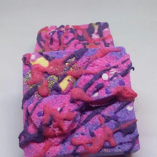 Little Dream Bath Bomb scented in lavender and patchouli.  Your body is a temple so pamper it. #bathbomb #Lavender #relax #bathtime #bathandbody