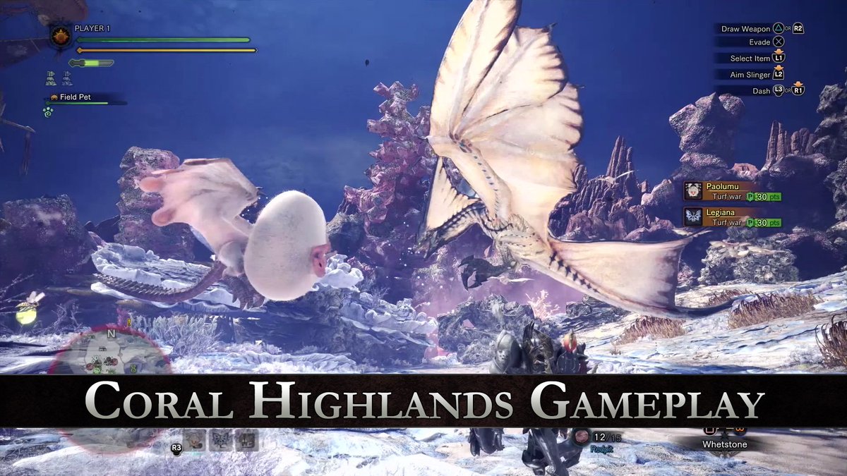 monsterhunter's tweet photo. Watch all-new gameplay of the stunning but deadly Coral Highlands in #MHWorld

📺 https://t.co/6qsSROT91c https://t.co/r0VXCUEDjh