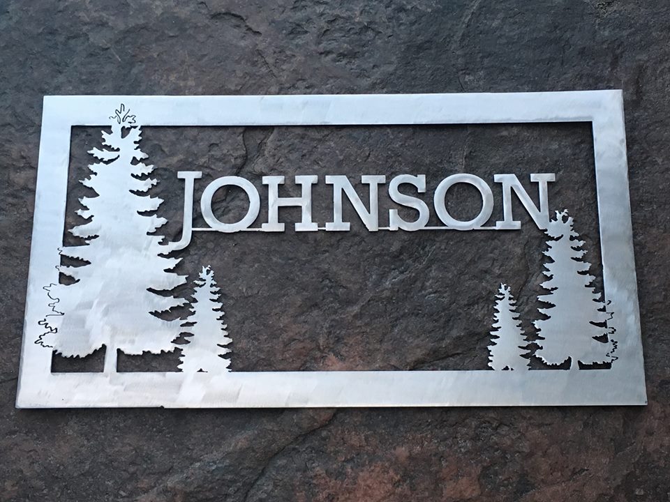 magicnmetal's tweet photo. Here's a sign we did for a local real estate agent to give to her client as a closing gift . #realestate #closing #customgift #lastname #sign https://t.co/kdtSzRS5Xo