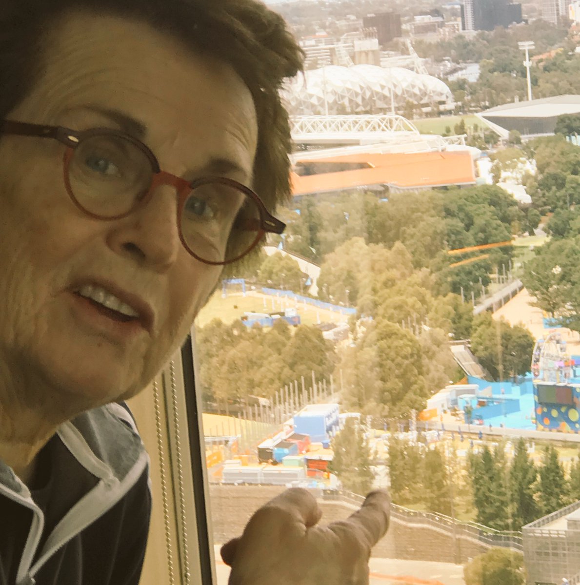 I’ve arrived Down Under and snagged a room with a view. 

Can’t wait for the <a href="/AustralianOpen/">#AusOpen</a> to begin!

#AOTennis #ausopen