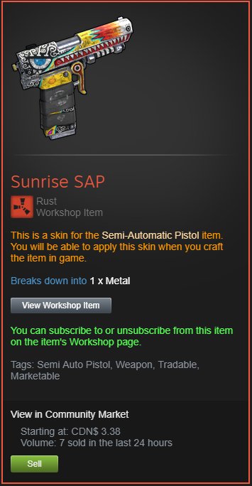 First to like💕retweet 🔄 and reply will win a Sunrise SAP

Play Rust Jackpot/Coinflip HERE 👉🏼 rustypot.com